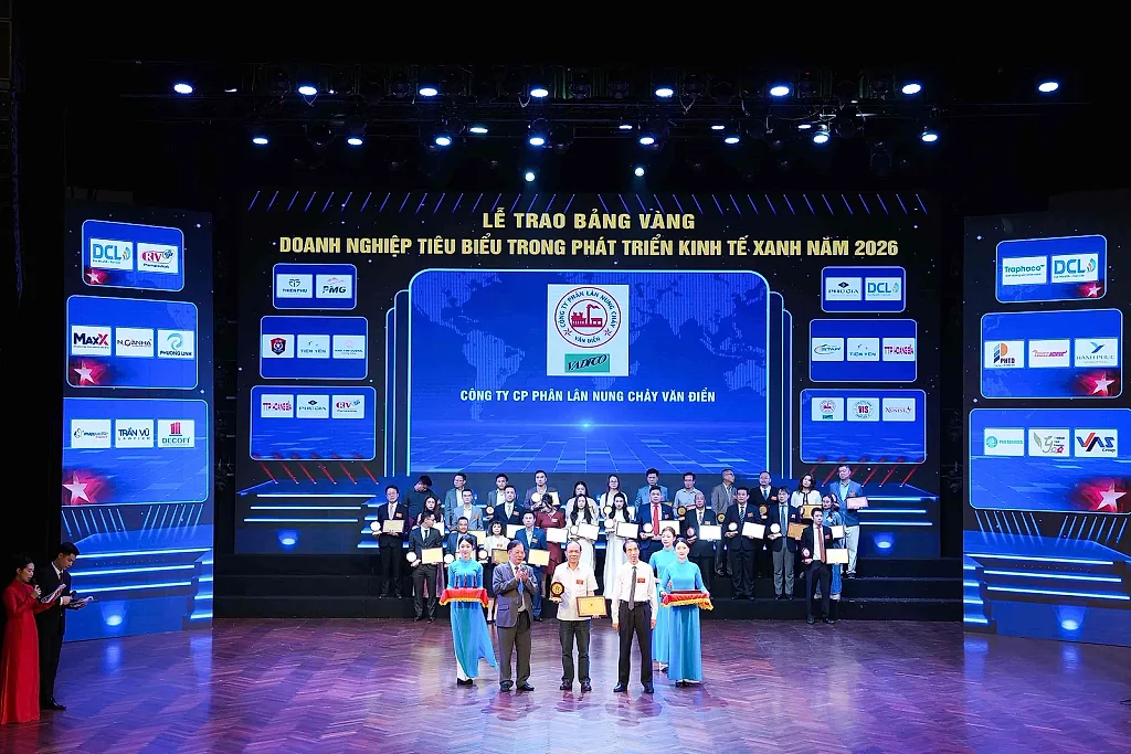 Phân lân Văn Điển khẳng định vị thế trong Top 10 doanh nghiệp sáng tạo