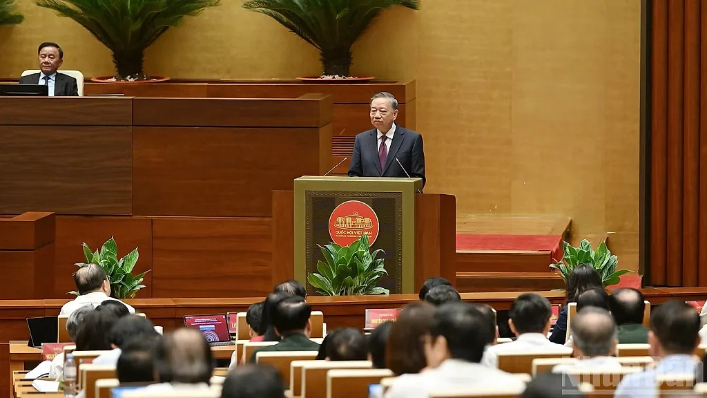Toàn văn phát biểu của Tổng Bí thư, Chủ tịch nước Tô Lâm tại Hội nghị toàn quốc sơ kết mô hình chính quyền 3 cấp