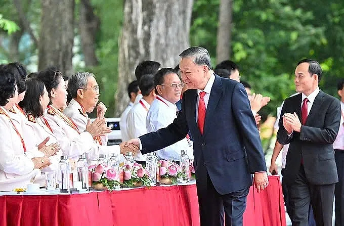 Tổng Bí thư, Chủ tịch nước Tô Lâm dự Lễ kỷ niệm 50 năm TP. Hồ Chí Minh vinh dự mang tên Bác