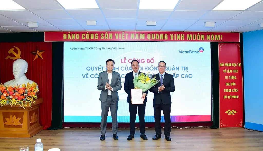 Ông Nguyễn Thanh Tùng giữ chức vụ Phó Tổng Giám đốc VietinBank