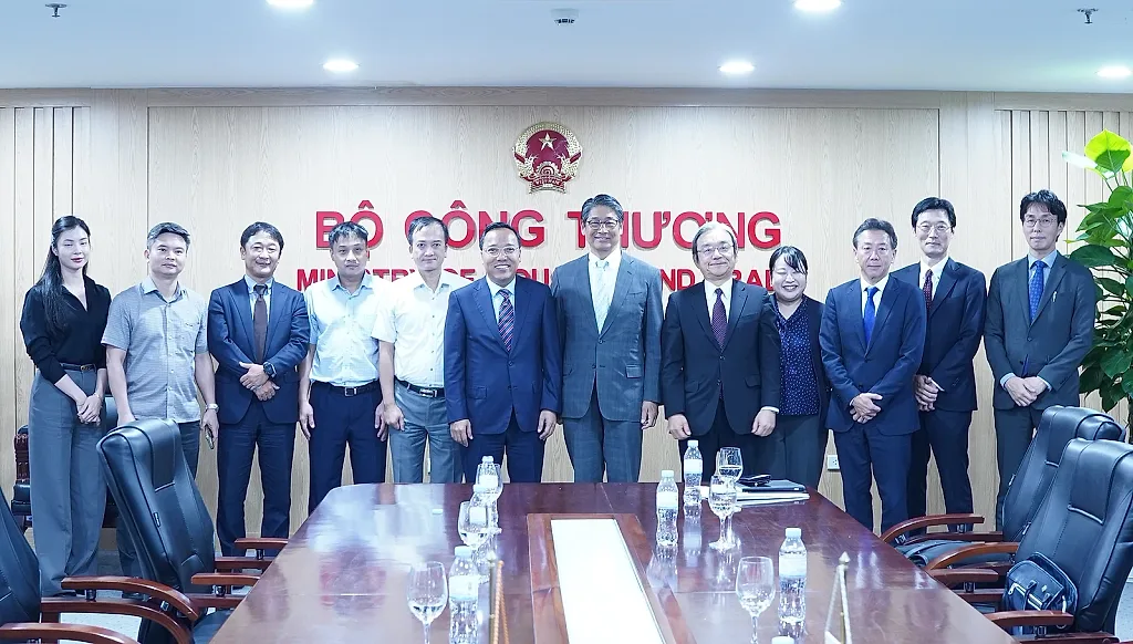 Thứ trưởng Nguyễn Hoàng Long làm việc với doanh nghiệp Nhật Bản về LNG
