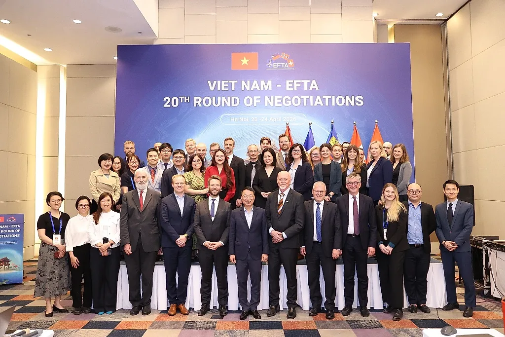 Việt Nam và EFTA kết thúc đàm phán Hiệp định thương mại tự do