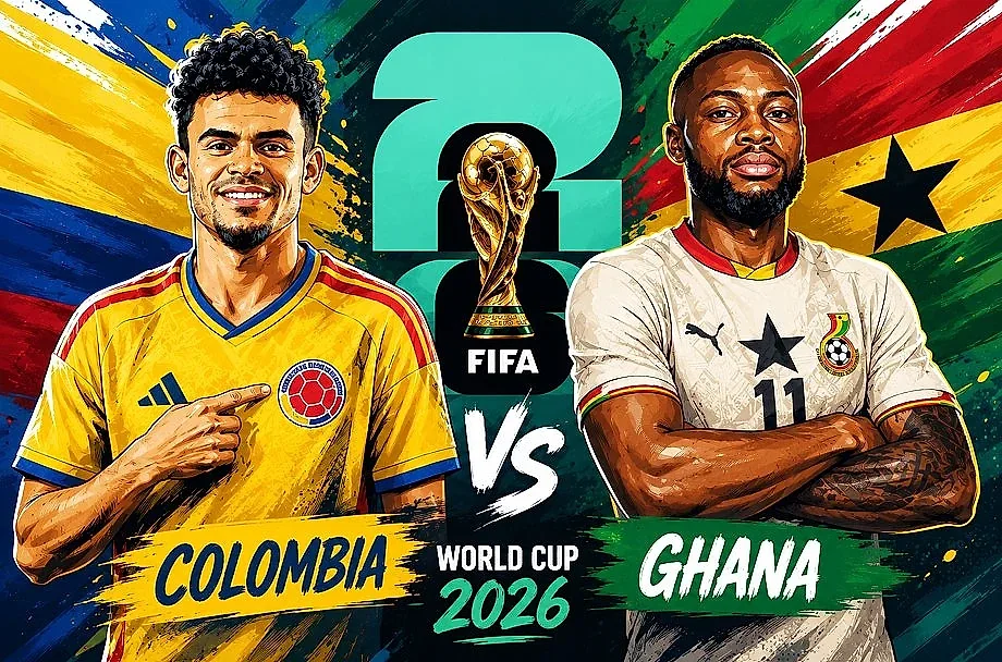 Colombia vs Ghana: Bản lĩnh Nam Mỹ hay bất ngờ từ "Những ngôi sao đen"