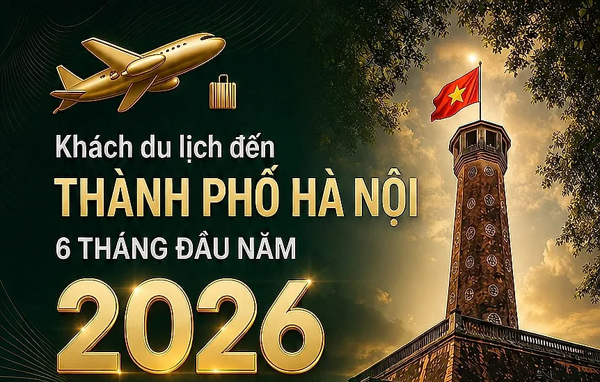 Infographic | Hà Nội đón trên 18 triệu lượt khách du lịch