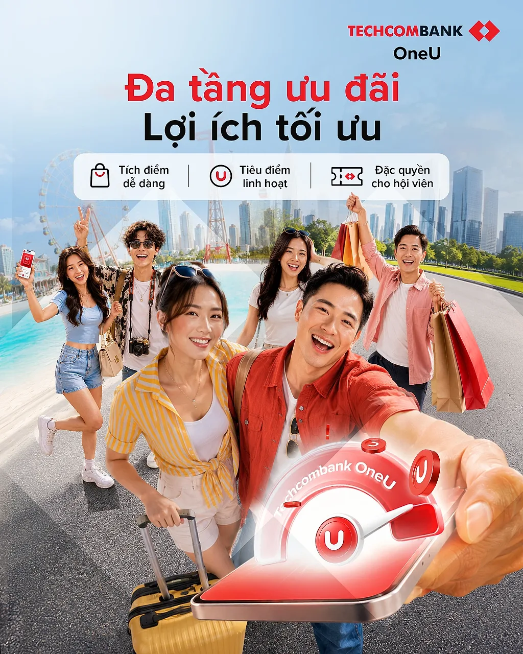 Techcombank ra mắt Techcombank OneU, kiến tạo nền tảng khách hàng thân thiết hàng đầu Việt Nam
