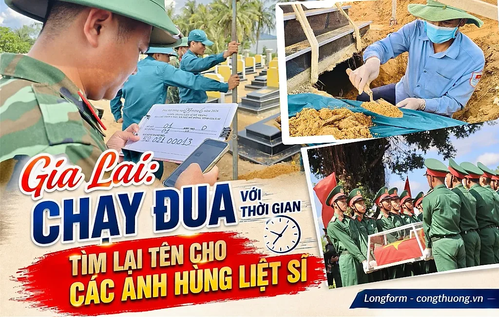 Gia Lai chạy đua với thời gian tìm lại tên cho các anh hùng liệt sĩ