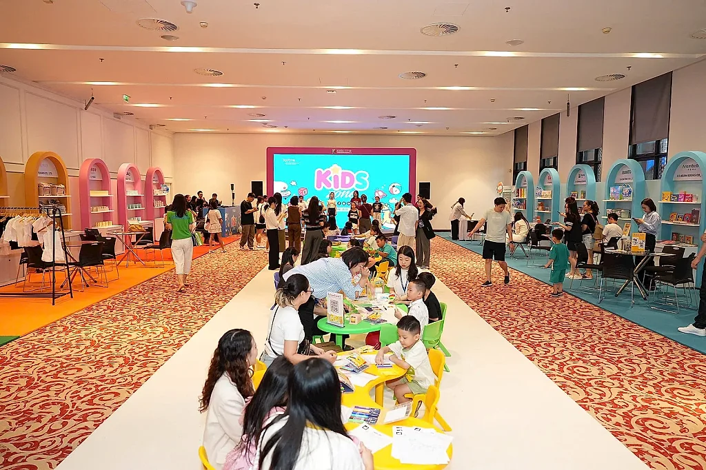 Khu vực KIDS Zone thu hút nhiều quan tâm tại Triển lãm Thương hiệu & Giải trí Hàn Quốc