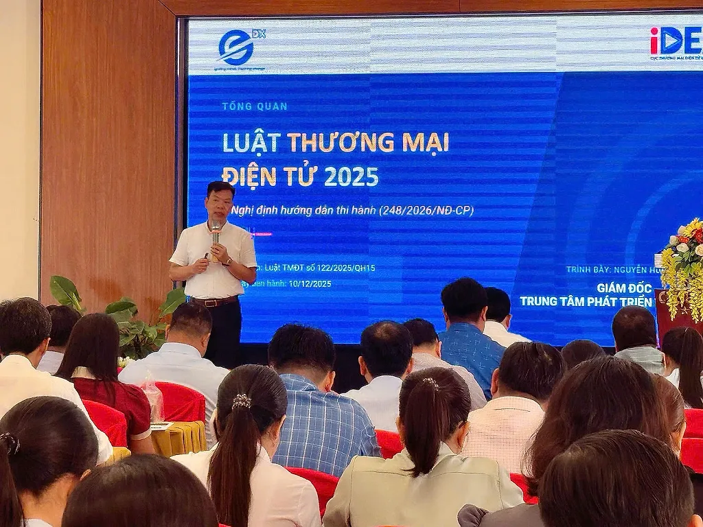 Vĩnh Long nâng cao năng lực quản lý thực thi Luật Thương mại điện tử