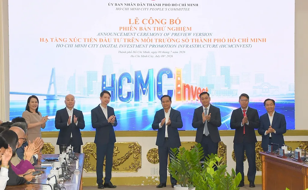 TP. Hồ Chí Minh ra mắt thử nghiệm hạ tầng xúc tiến đầu tư số