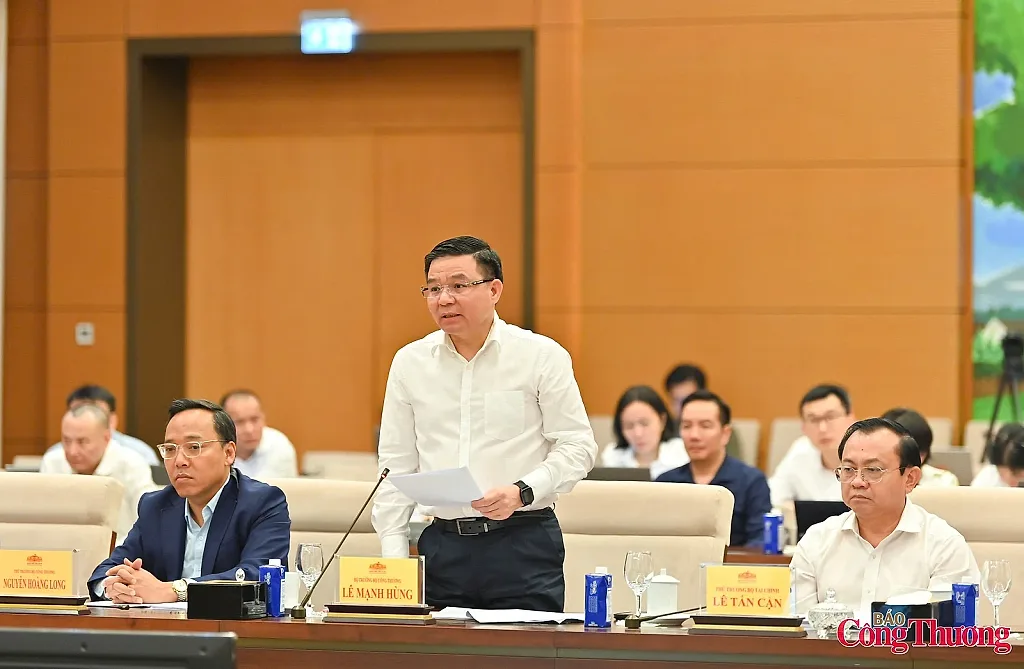 Chùm ảnh: Bộ trưởng Bộ Công Thương Lê Mạnh Hùng trình bày tóm tắt dự án Luật Dầu khí (sửa đổi)