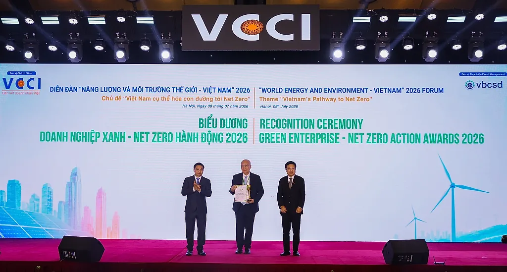 Tập đoàn TH được vinh danh “Doanh nghiệp xanh - Net Zero hành động”