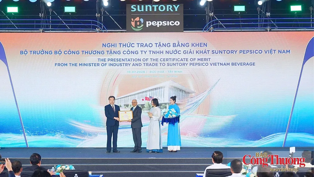 Thêm nhà máy sản xuất của Suntory PepsiCo Việt Nam tại Tây Ninh