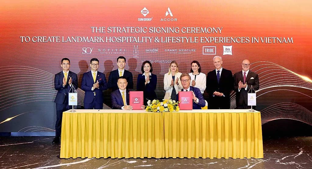 Sun Group và Accor mở rộng hợp tác phát triển nghỉ dưỡng tại Việt Nam