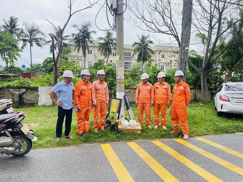 Điện lực Cát Hải siết chặt an toàn lao động trong sản xuất