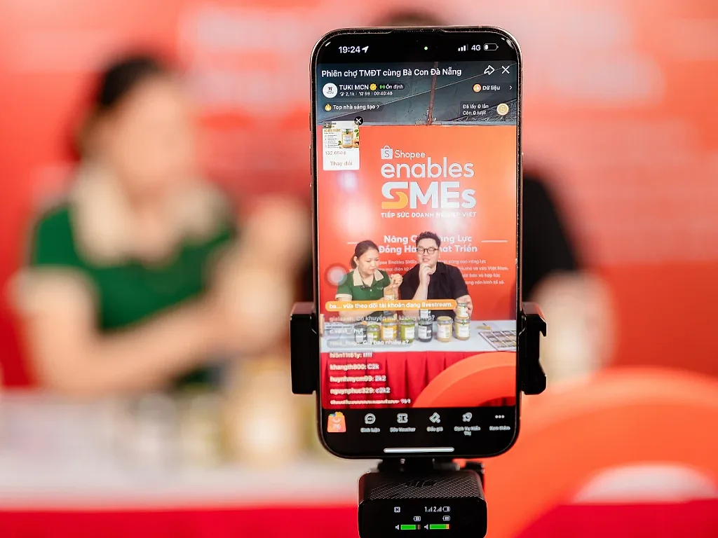 Shopee tiếp sức nhà bán thương mại điện tử Đà Nẵng