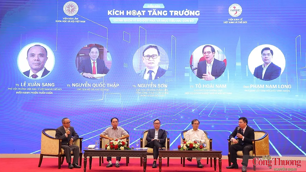 Kích hoạt tăng trưởng: Cần đồng bộ thể chế, vốn, năng lượng, nhân lực