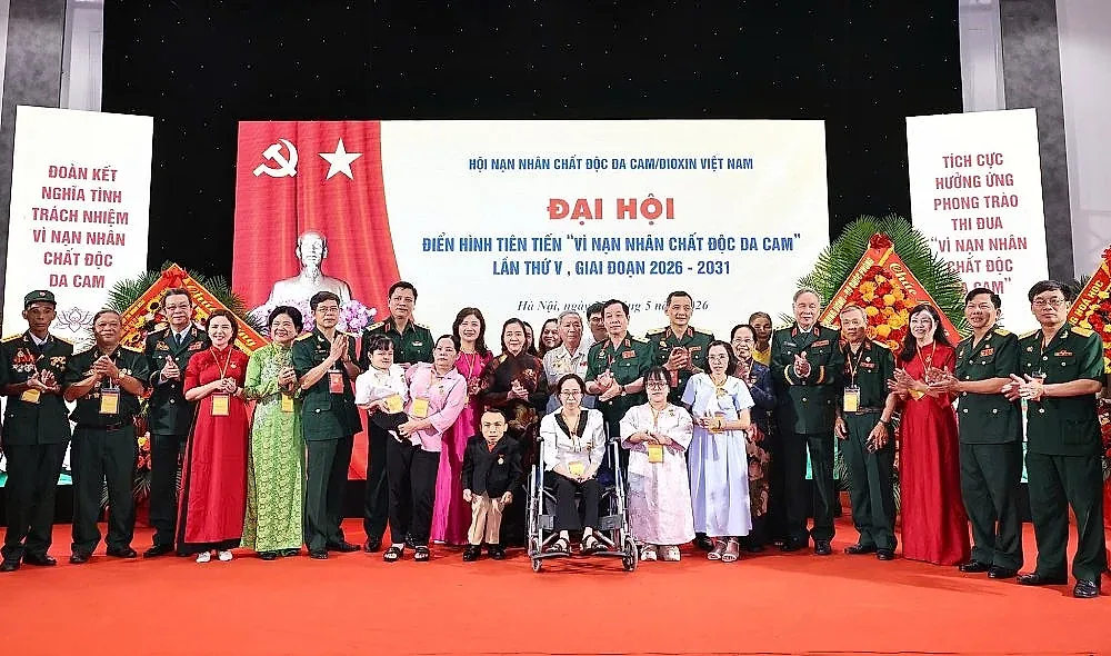 Hơn 250 đại biểu dự Đại hội Hội Nạn nhân chất độc da cam lần VI