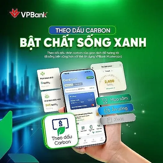 Ra mắt tính năng “Theo dấu Carbon”, giúp người tiêu dùng hiểu rõ tác động của chi tiêu hàng ngày đến môi trường