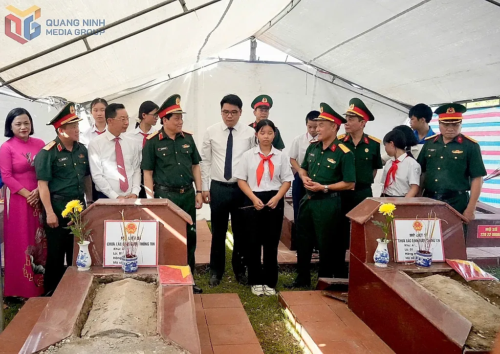 Quảng Ninh quyết tâm hoàn thành lấy mẫu hài cốt liệt sĩ trước 27/7
