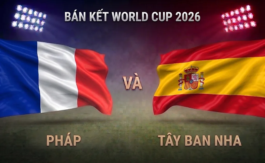 Video clip bàn thắng trận Pháp và Tây Ban Nha, Bán kết World Cup 2026