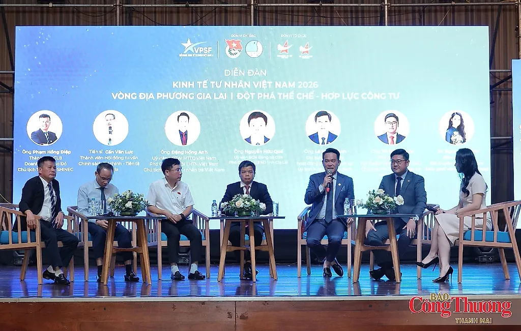 VPSF 2026 vòng đối thoại Gia Lai: Đột phá thể chế, hợp lực công tư