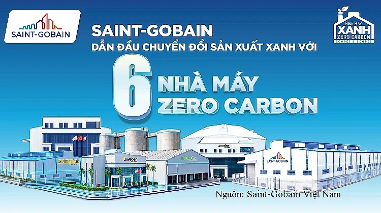 6 nhà máy Zero Carbon trong chiến lược sản xuất xanh của Saint-Gobain