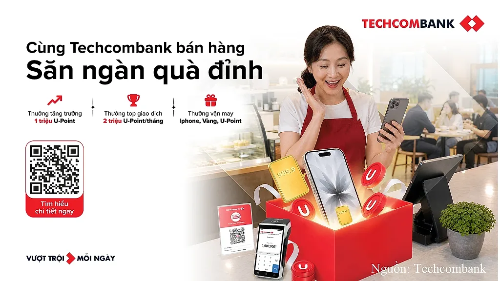 Techcombank kết nối, tạo động lực tăng trưởng cho hàng triệu hộ kinh doanh