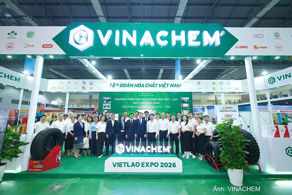 Supe Lâm Thao mang giải pháp dinh dưỡng cây trồng toàn diện đến VIETLAO EXPO 2026