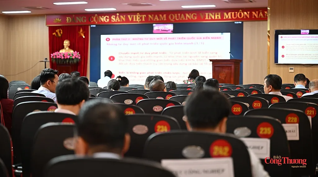 Đảng bộ Bộ Công Thương học tập, quán triệt, triển khai Nghị quyết Hội nghị Trung ương 3