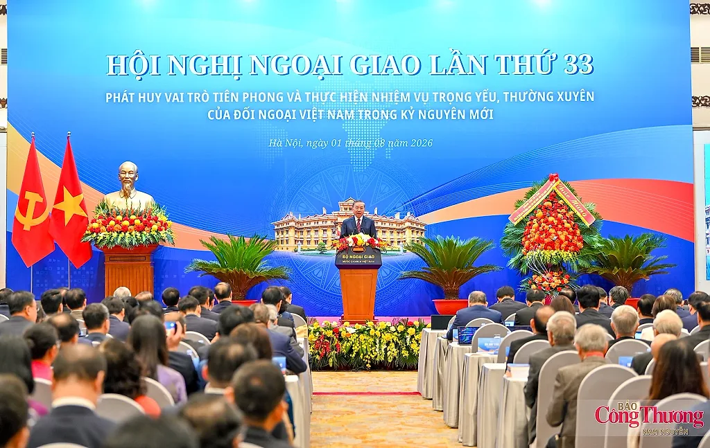 Chùm ảnh: Khai mạc Hội nghị Ngoại giao lần thứ 33