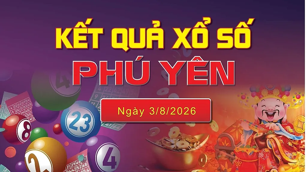 XSPY 3/8, trực tiếp kết quả xổ số Phú Yên hôm nay 3/8/2026