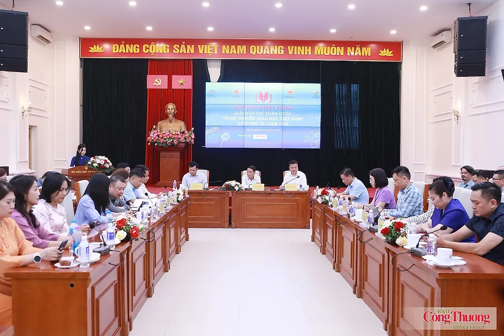 Phát động Giải Báo chí toàn quốc 'Vì sự nghiệp Giáo dục Việt Nam' 2026