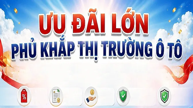 Infographic | Ưu đãi lớn phủ khắp thị trường ô tô