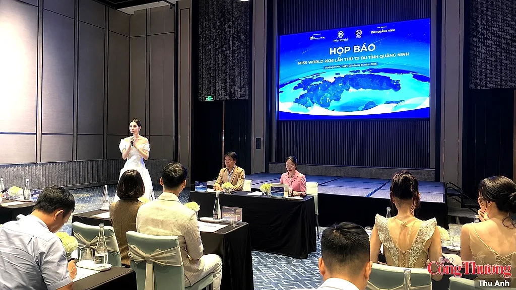 Quảng Ninh thông tin các hoạt động của cuộc thi Miss World lần thứ 73