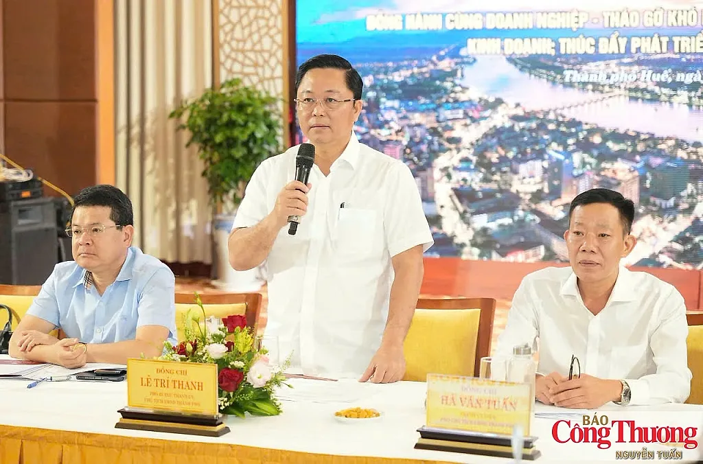 Thành phố Huế đối thoại doanh nghiệp, tháo gỡ điểm nghẽn đầu tư