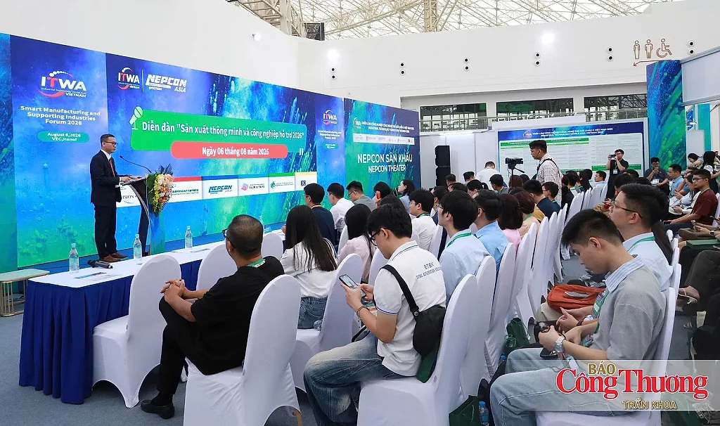 Sản xuất thông minh mở hướng đi mới cho công nghiệp hỗ trợ Việt Nam