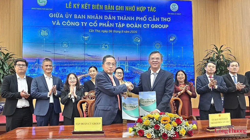 Cần Thơ hợp tác CT Group phát triển công nghệ chiến lược và hạ tầng số