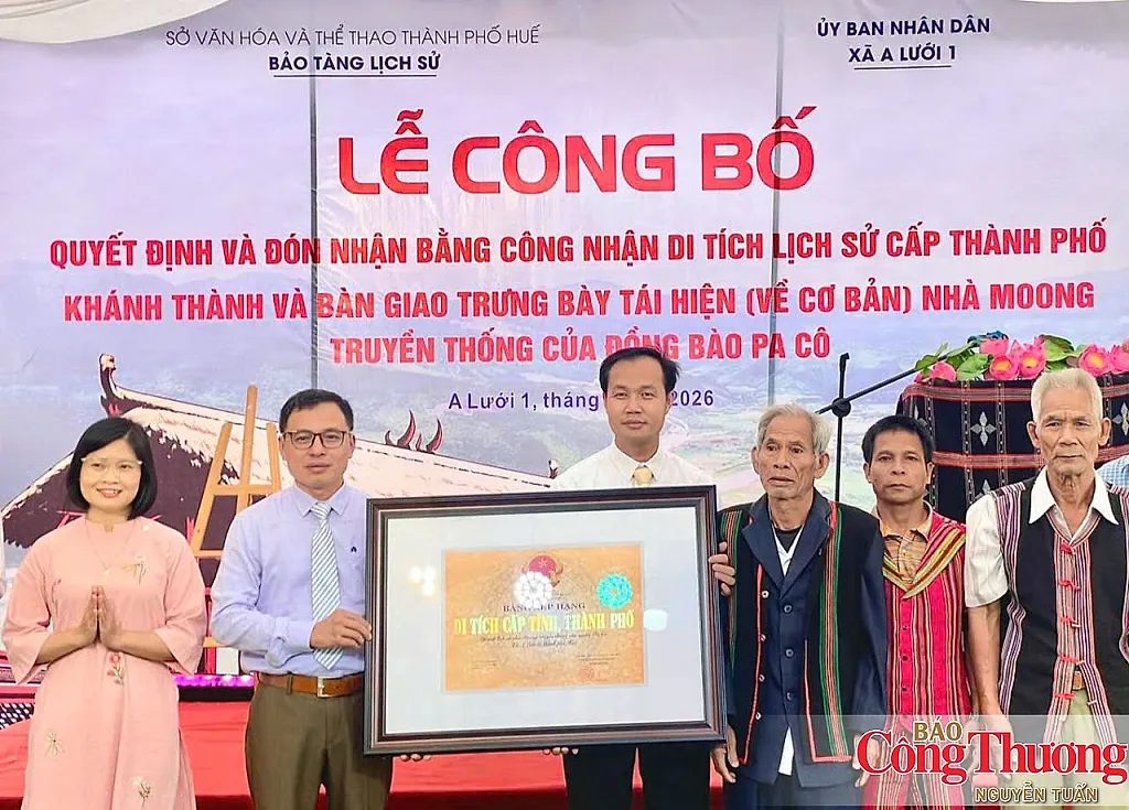 Thành phố Huế: Phát huy, bảo tồn nhà Moong của đồng bào dân tộc Pa Cô