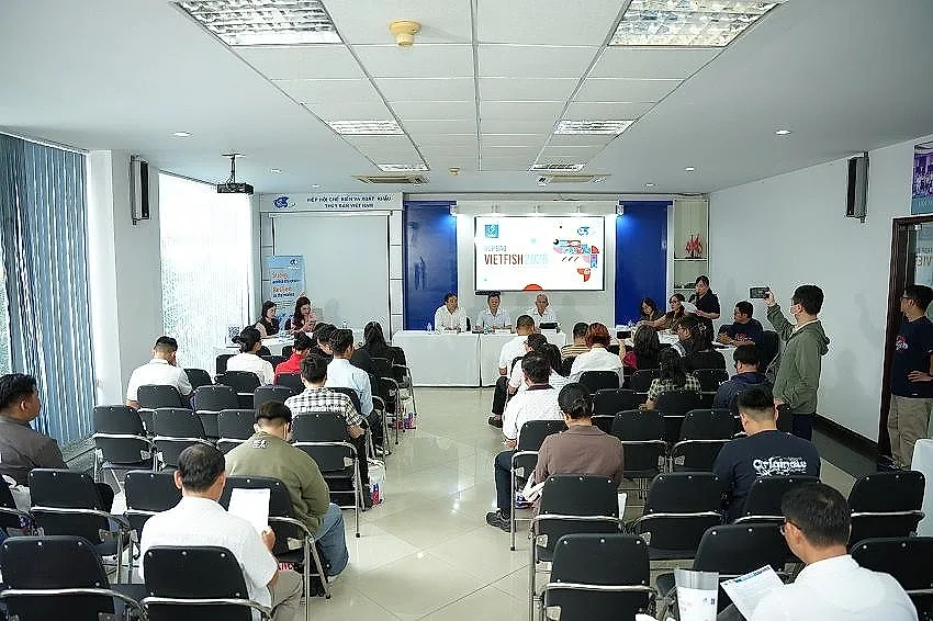 VIETFISH 2026 quy tụ 585 gian hàng, kết nối thị trường thủy sản toàn cầu