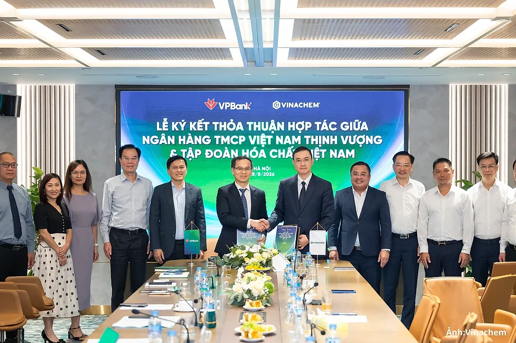 Vinachem và VPBank mở rộng hợp tác tài chính và chuyển đổi xanh