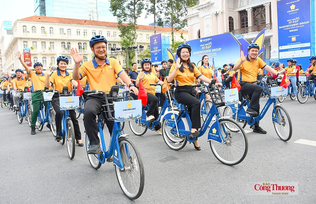 TP. Hồ Chí Minh: Hơn 1.000 người tham gia Ngày hội Xe đạp vì cộng đồng