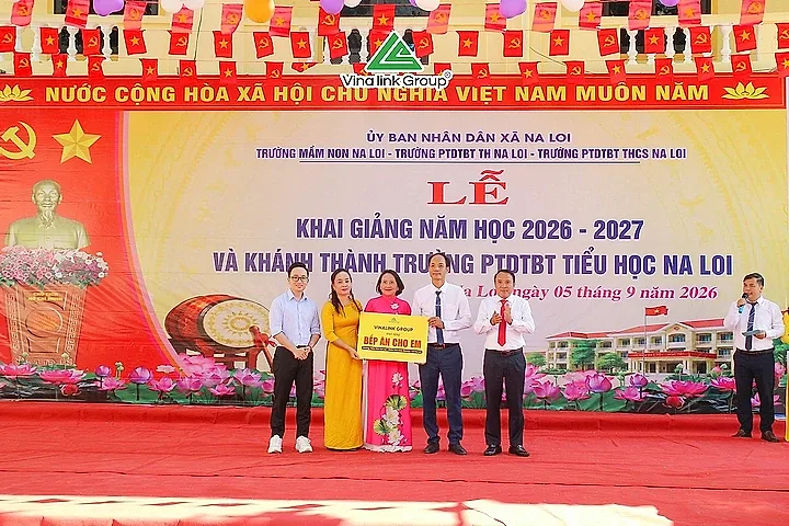 Từ gian bếp nhỏ, Vinalink Group nâng bước đến trường cùng học sinh nơi biên viễn