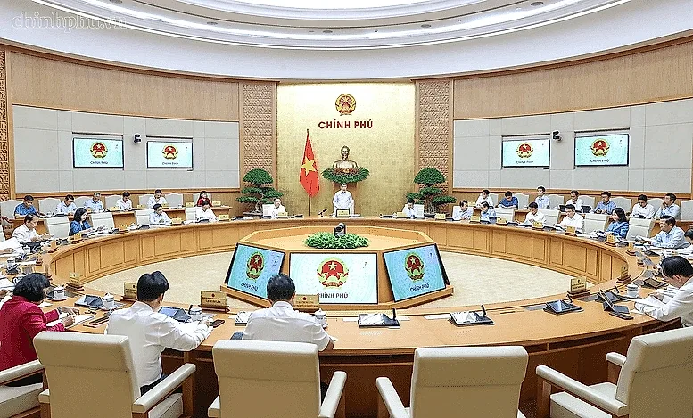 Nghị quyết phiên họp Chính phủ thường kỳ tháng 8/2026