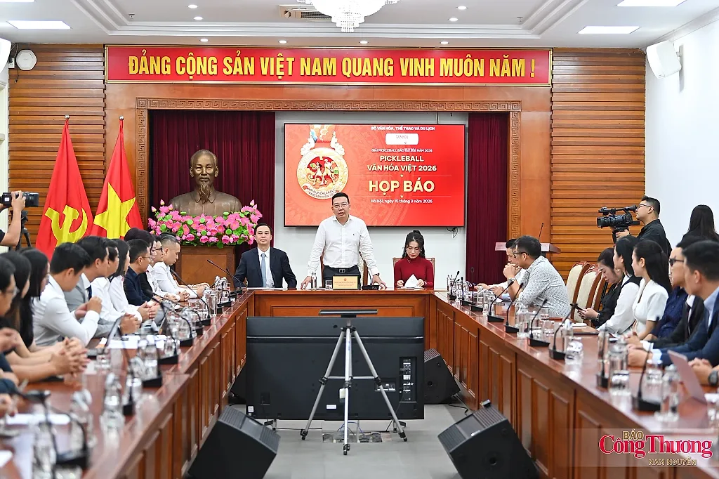 Công bố Giải Pickleball Báo Văn Hóa năm 2026 - 'Pickleball Văn hóa Việt 2026'