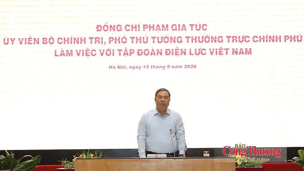 Phó Thủ tướng Thường trực Phạm Gia Túc: EVN phải đủ mạnh để bảo đảm an ninh năng lượng