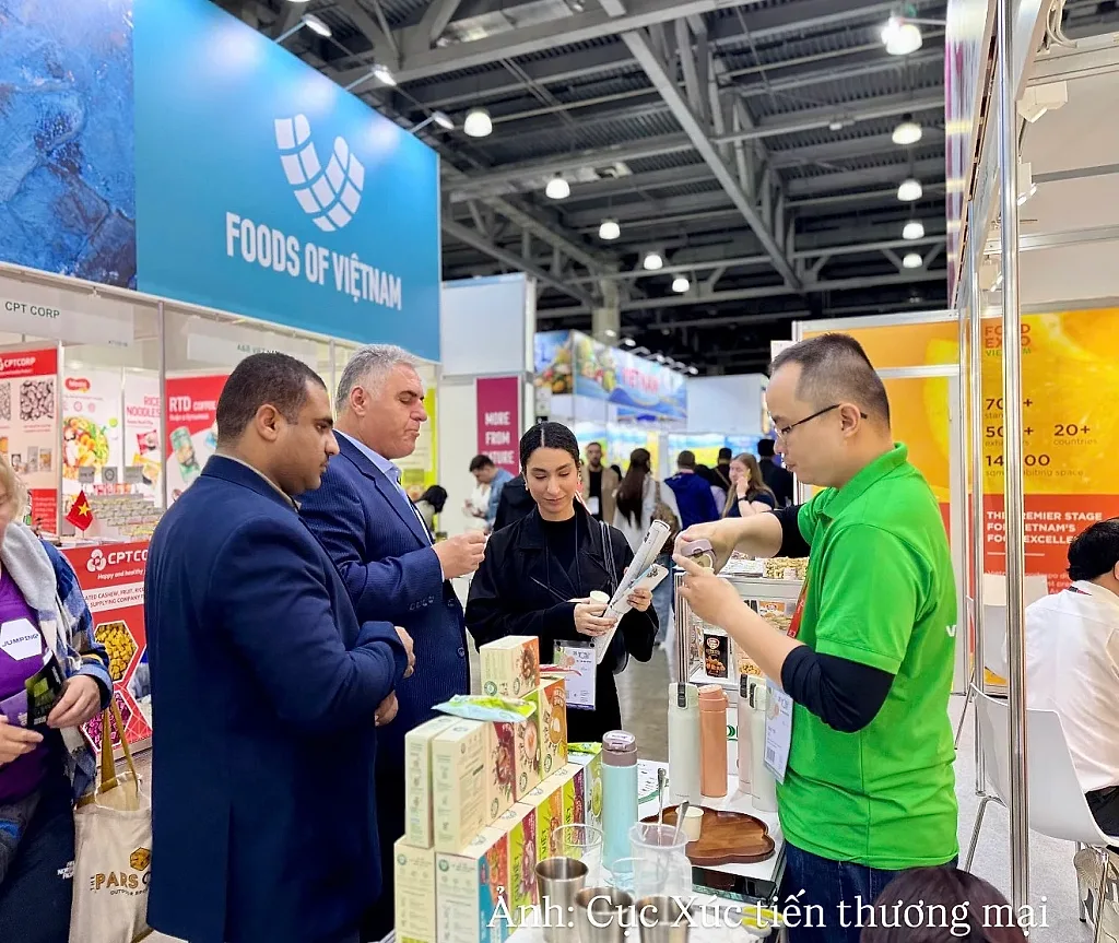 Khai mạc Hội chợ quốc tế về thực phẩm đồ uống Worldfood Moscow 2026