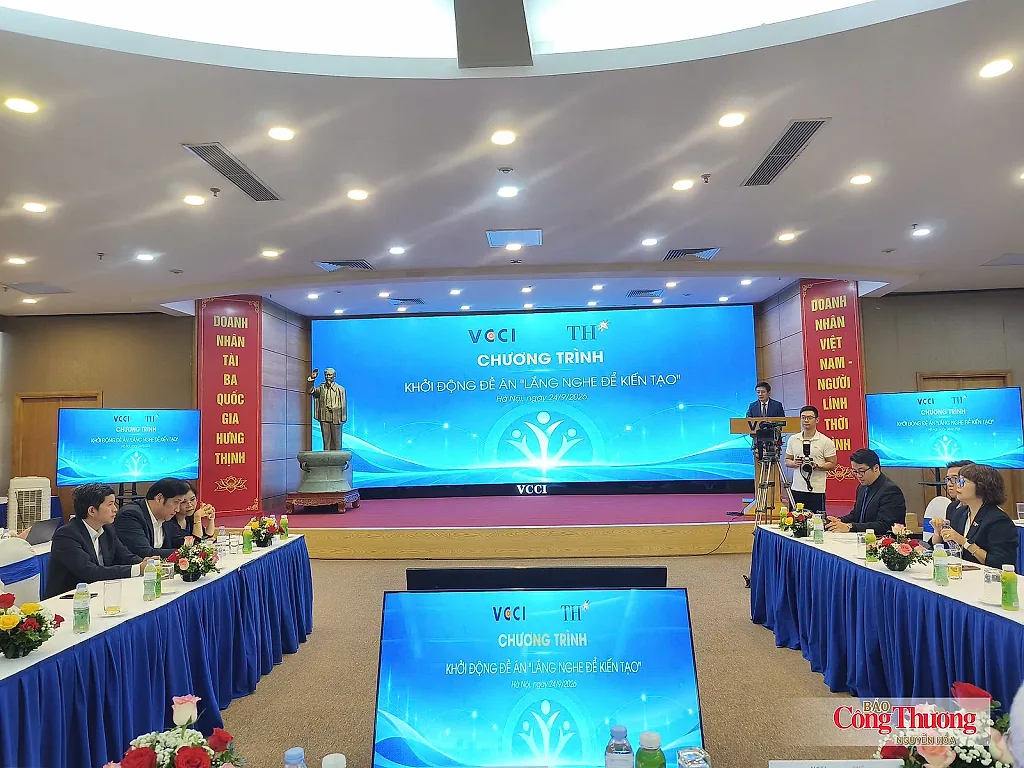 VCCI khởi động đề án ‘Lắng nghe để kiến tạo’ nhằm cải thiện môi trường kinh doanh