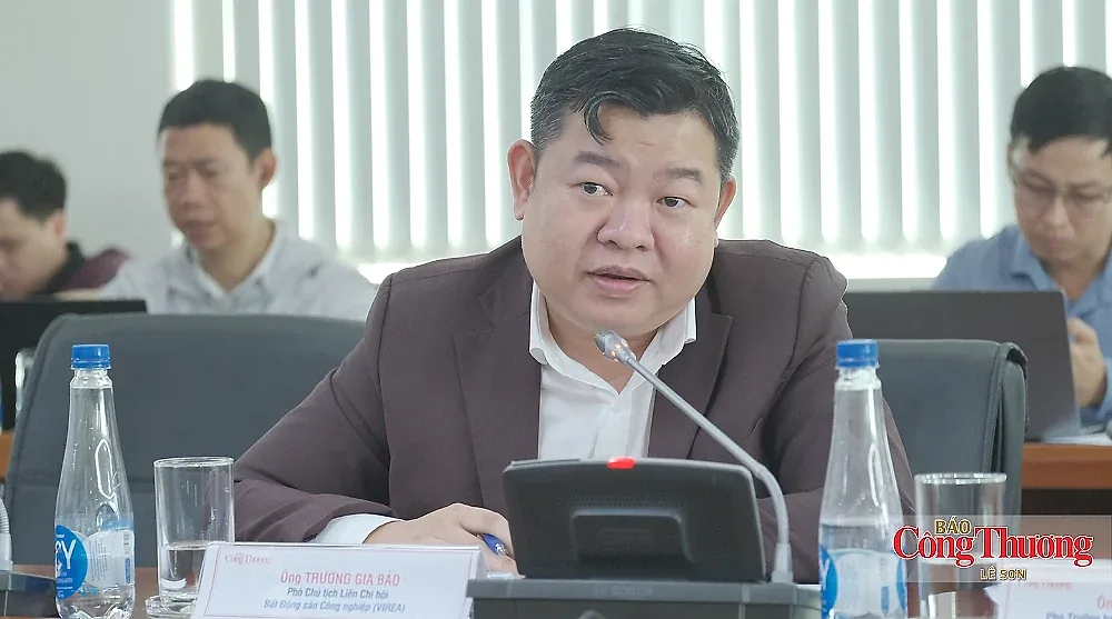 Ông Trương Gia Bảo, Phó Chủ tịch VIREA: Khu công nghiệp không chỉ cho thuê đất, cần kiến tạo hệ sinh thái