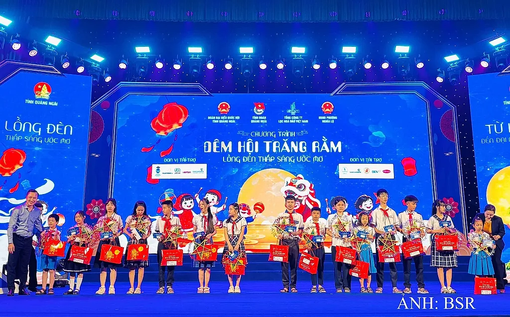 BSR thắp sáng ước mơ, tạo mùa Tết Trung thu trọn vẹn yêu thương