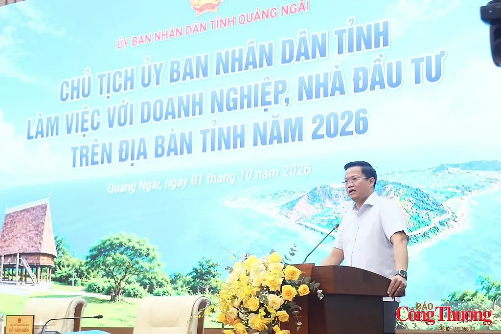 Quảng Ngãi: Rõ người, rõ việc, rõ thời hạn để gỡ vướng cho doanh nghiệp